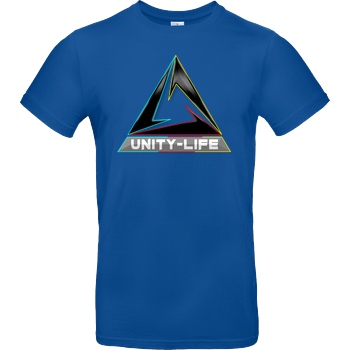 ScriptOase Unity-Life - Logo tricolor T-Shirt B&C EXACT 190 - Royal