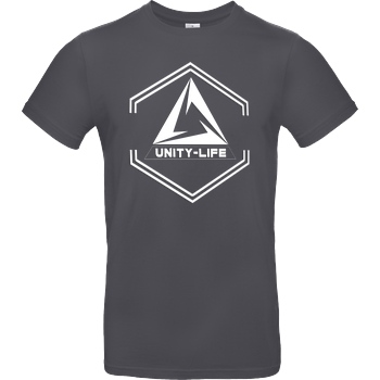 ScriptOase Unity-Life - Symbol T-Shirt B&C EXACT 190 - Dark Grey