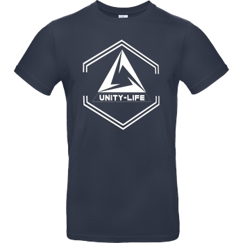 ScriptOase Unity-Life - Symbol T-Shirt B&C EXACT 190 - Navy