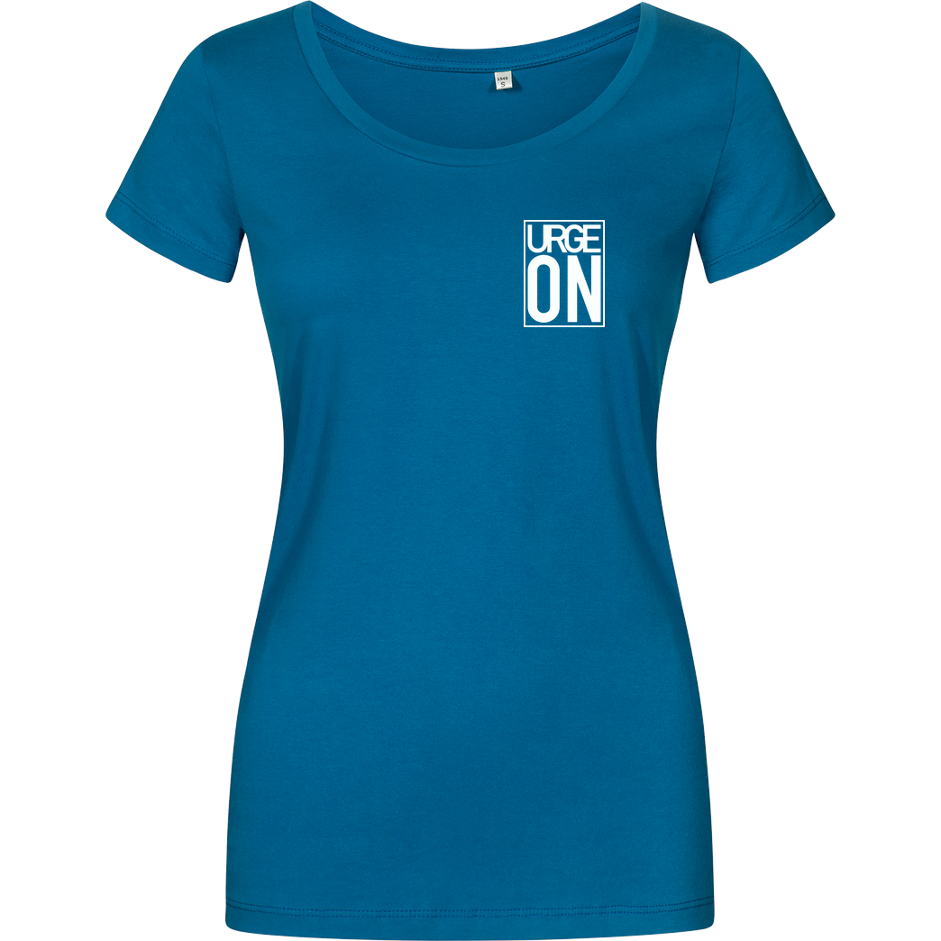 urgeON UrgeON - Since 2K16 T-Shirt Damenshirt petrol
