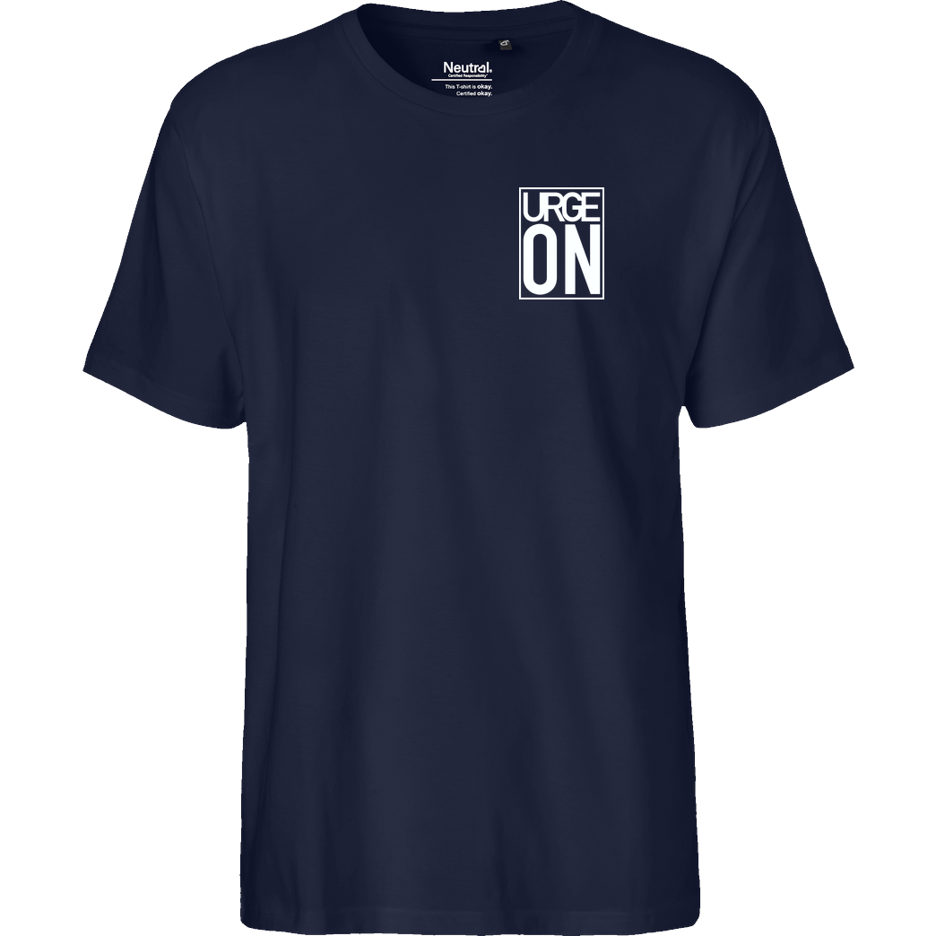 urgeON UrgeON - Since 2K16 T-Shirt Fairtrade T-Shirt - navy