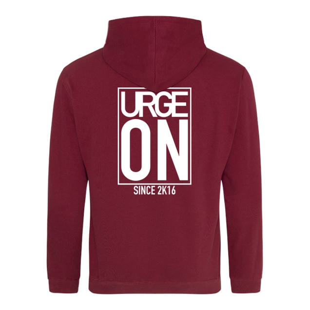 urgeON - UrgeON - Since 2K16 - Sweatshirt - JH Hoodie - Bordeaux
