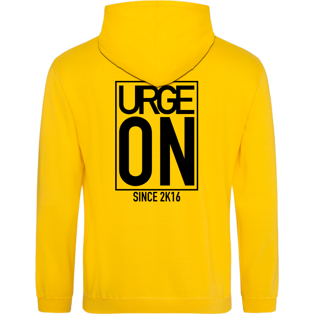 urgeON UrgeON - Since 2K16 Sweatshirt JH Hoodie - Gelb