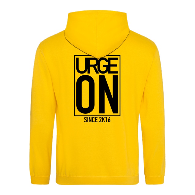 urgeON - UrgeON - Since 2K16 - Sweatshirt - JH Hoodie - Gelb