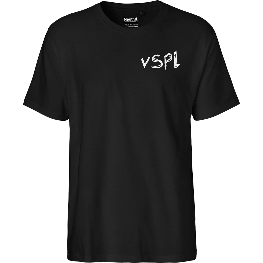 Vaspel Vaspel - VSPL Cage T-Shirt Fairtrade T-Shirt - schwarz