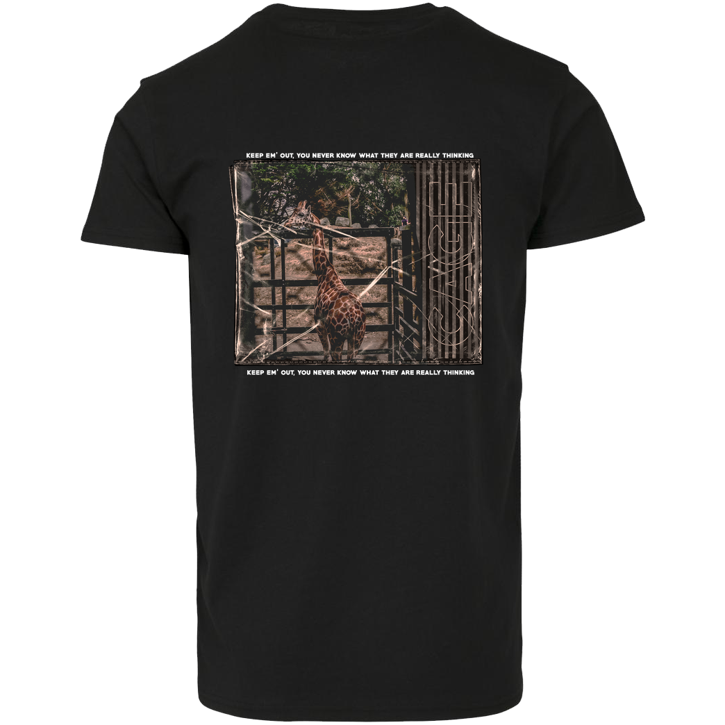 Vaspel Vaspel - VSPL Cage T-Shirt Hausmarke T-Shirt  - Schwarz