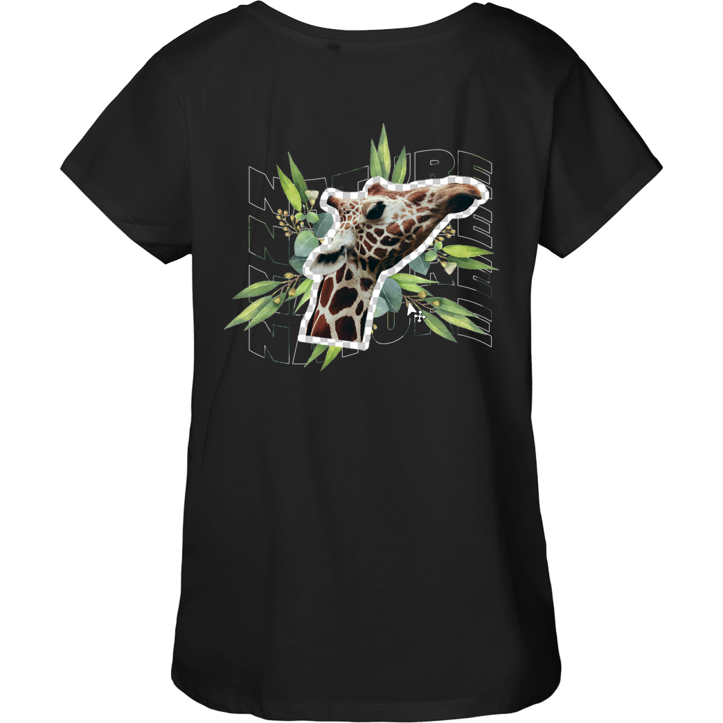 Vaspel Vaspel - VSPL Nature T-Shirt Fairtrade Loose Fit Girlie - schwarz