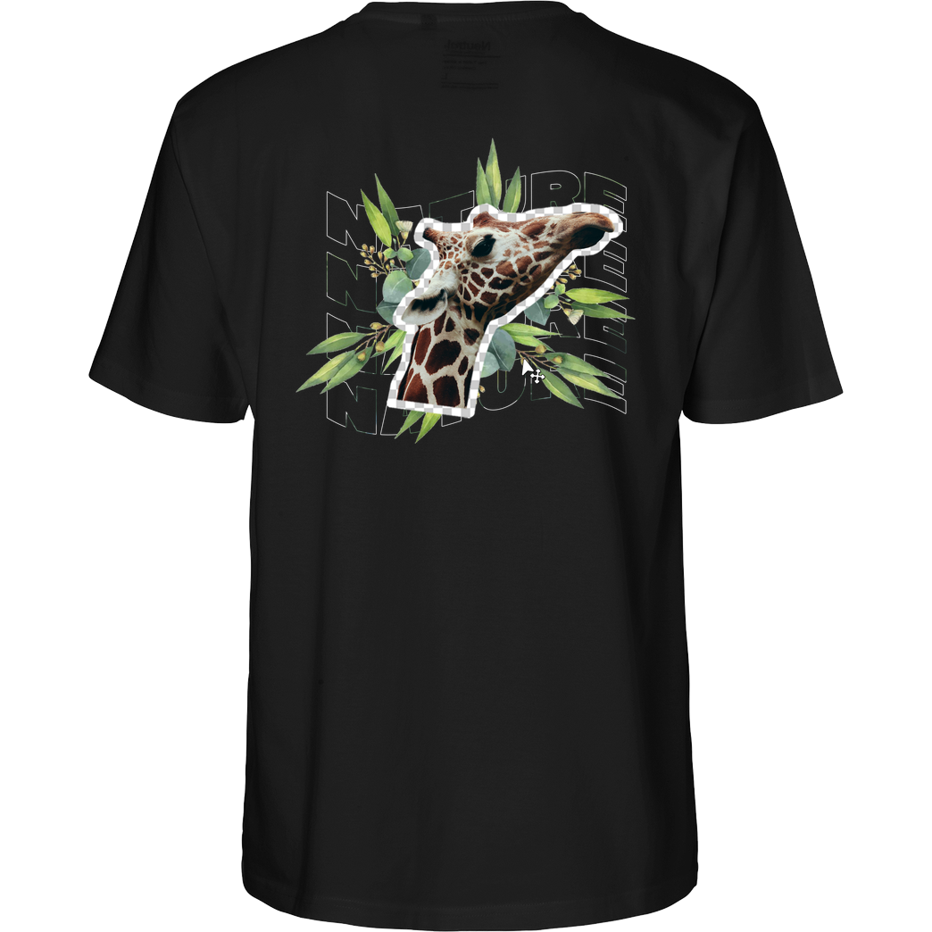Vaspel Vaspel - VSPL Nature T-Shirt Fairtrade T-Shirt - schwarz