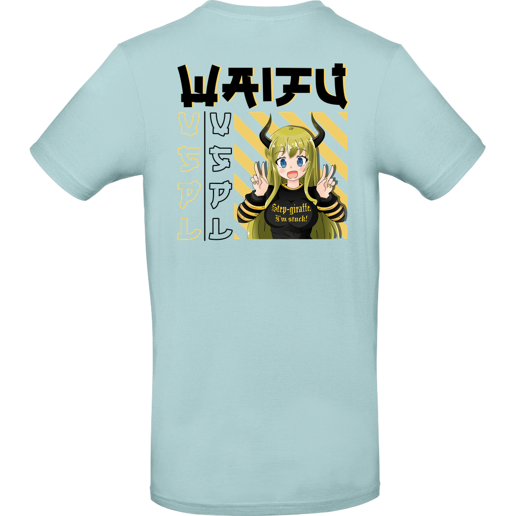 Vaspel Vaspel - Waifu-Black T-Shirt B&C EXACT 190 - Mint