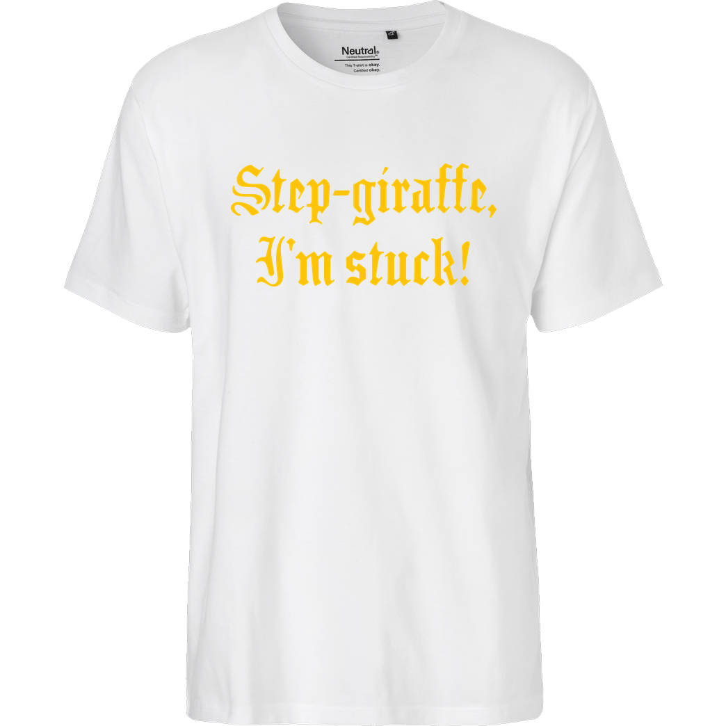 Vaspel Vaspel - Waifu-Black T-Shirt Fairtrade T-Shirt - weiß