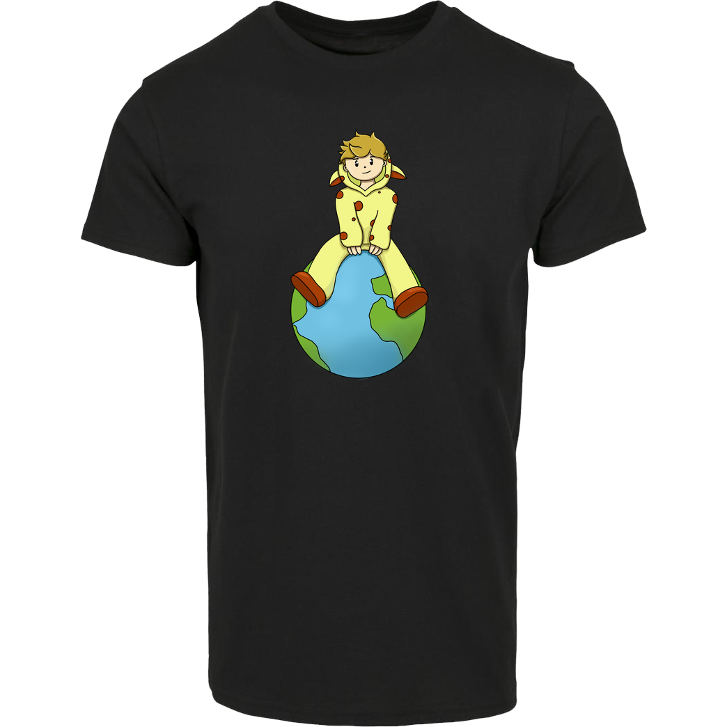 Vaspel Vaspel - Weltherrschaft T-Shirt Hausmarke T-Shirt  - Schwarz