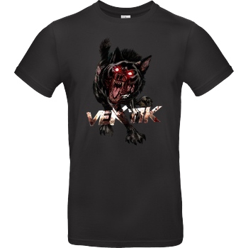 veKtik veKtik - Hellhound T-Shirt B&C EXACT 190 - Schwarz