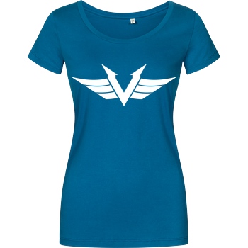 veKtik Vektik - Logo T-Shirt Damenshirt petrol