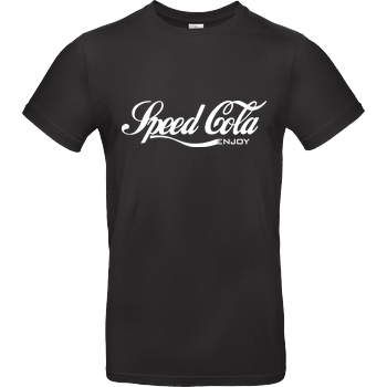 veKtik veKtik - Speed Cola T-Shirt B&C EXACT 190 - Schwarz