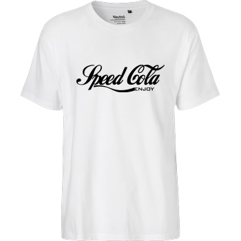 veKtik veKtik - Speed Cola T-Shirt Fairtrade T-Shirt - weiß