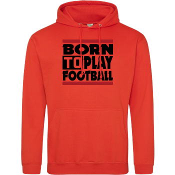 VenomFIFA - Born to Play Football JH Hoodie - Orange