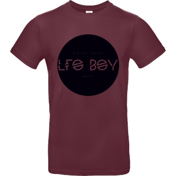 Vincent Lee Vincent Lee Music - LFO Boy T-Shirt B&C EXACT 190 - Bordeaux