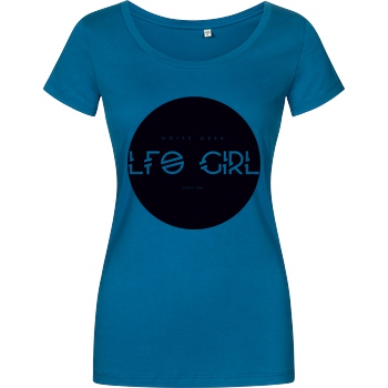 Vincent Lee Vincent Lee Music - LFO Girl T-Shirt Damenshirt petrol