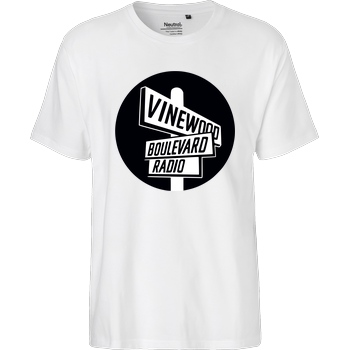 3dsupply Original Vinewood Boulevard Radio T-Shirt Fairtrade T-Shirt - weiß