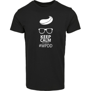 Viris Welt - Keep Calm Hausmarke T-Shirt  - Schwarz
