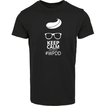 Viris Welt Viris Welt - Keep Calm T-Shirt Hausmarke T-Shirt  - Schwarz