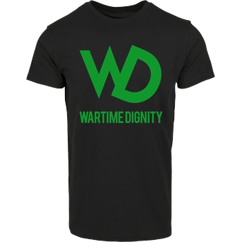 Hell/Doc Wartime Dignity - Logo T-Shirt Hausmarke T-Shirt  - Schwarz