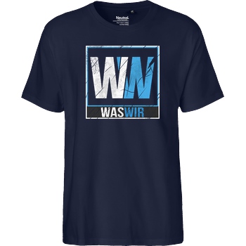 WASWIR WASWIR - Logo T-Shirt Fairtrade T-Shirt - navy
