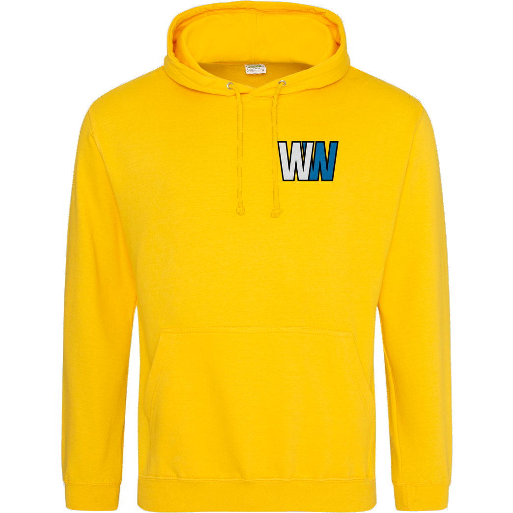 WASWIR WASWIR - Logo Gestickt Sweatshirt JH Hoodie - Gelb