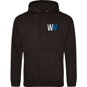WASWIR WASWIR - Logo Gestickt Sweatshirt JH Hoodie - Schwarz