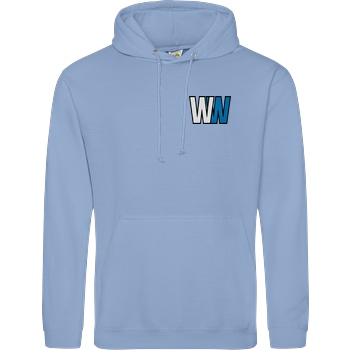 WASWIR WASWIR - Logo Gestickt Sweatshirt JH Hoodie - Hellblau