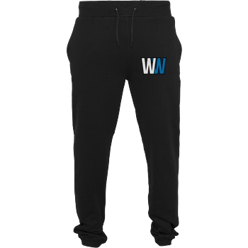 WASWIR WASWIR - Logo Gestickt Sonstiges Jogginghose schwarz
