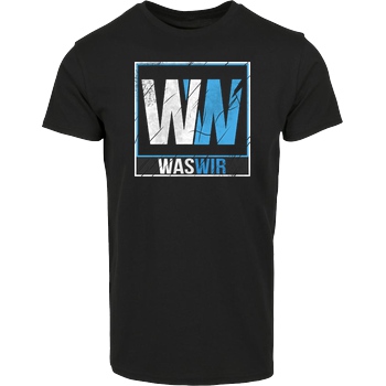 WASWIR WASWIR - Logo T-Shirt Hausmarke T-Shirt  - Schwarz