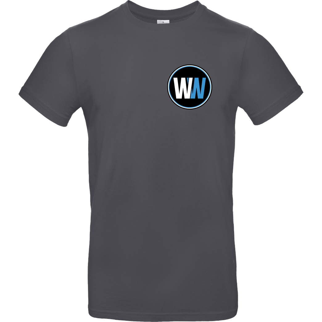 WASWIR WASWIR - Pocket Logo T-Shirt B&C EXACT 190 - Dark Grey