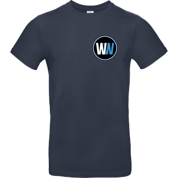 WASWIR WASWIR - Pocket Logo T-Shirt B&C EXACT 190 - Navy
