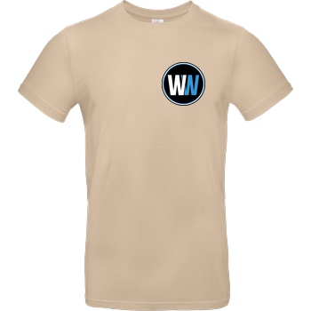 WASWIR WASWIR - Pocket Logo T-Shirt B&C EXACT 190 - Sand
