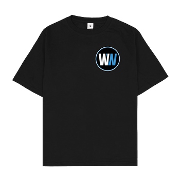 WASWIR WASWIR - Pocket Logo T-Shirt Oversize T-Shirt - Schwarz