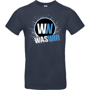 WASWIR WASWIR - Splash T-Shirt B&C EXACT 190 - Navy