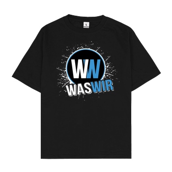 WASWIR WASWIR - Splash T-Shirt Oversize T-Shirt - Schwarz