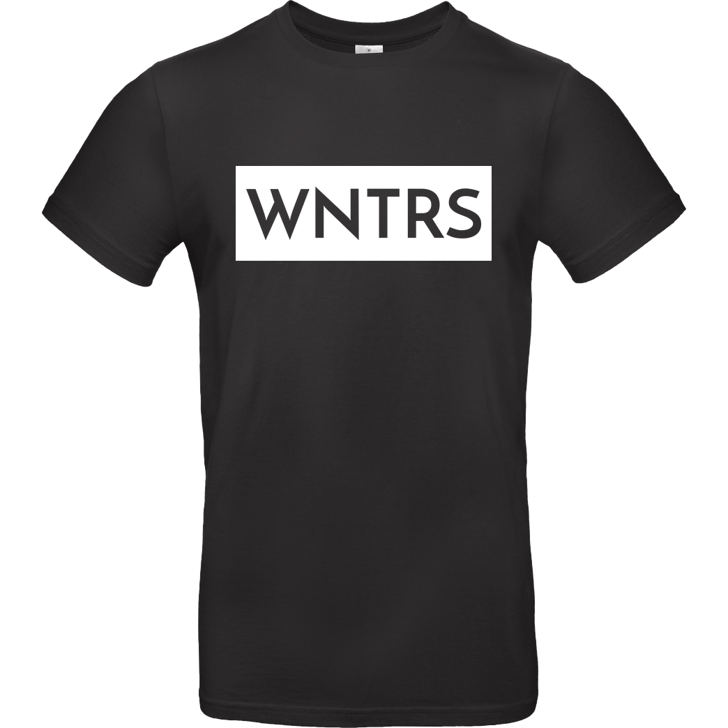 WNTRS WNTRS - Punched Out Logo T-Shirt B&C EXACT 190 - Schwarz