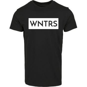 WNTRS WNTRS - Punched Out Logo T-Shirt Hausmarke T-Shirt  - Schwarz