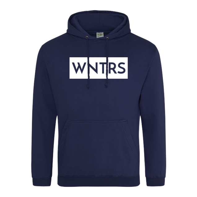 WNTRS - WNTRS - Punched Out Logo - Sweatshirt - JH Hoodie - Navy