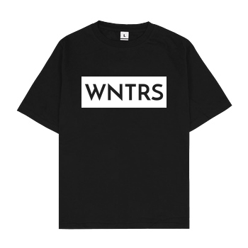 WNTRS WNTRS - Punched Out Logo T-Shirt Oversize T-Shirt - Schwarz
