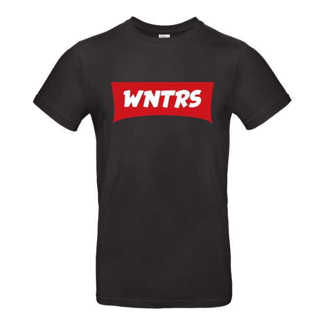 WNTRS - WNTRS - Red Label - T-Shirt - B&C EXACT 190 - Schwarz