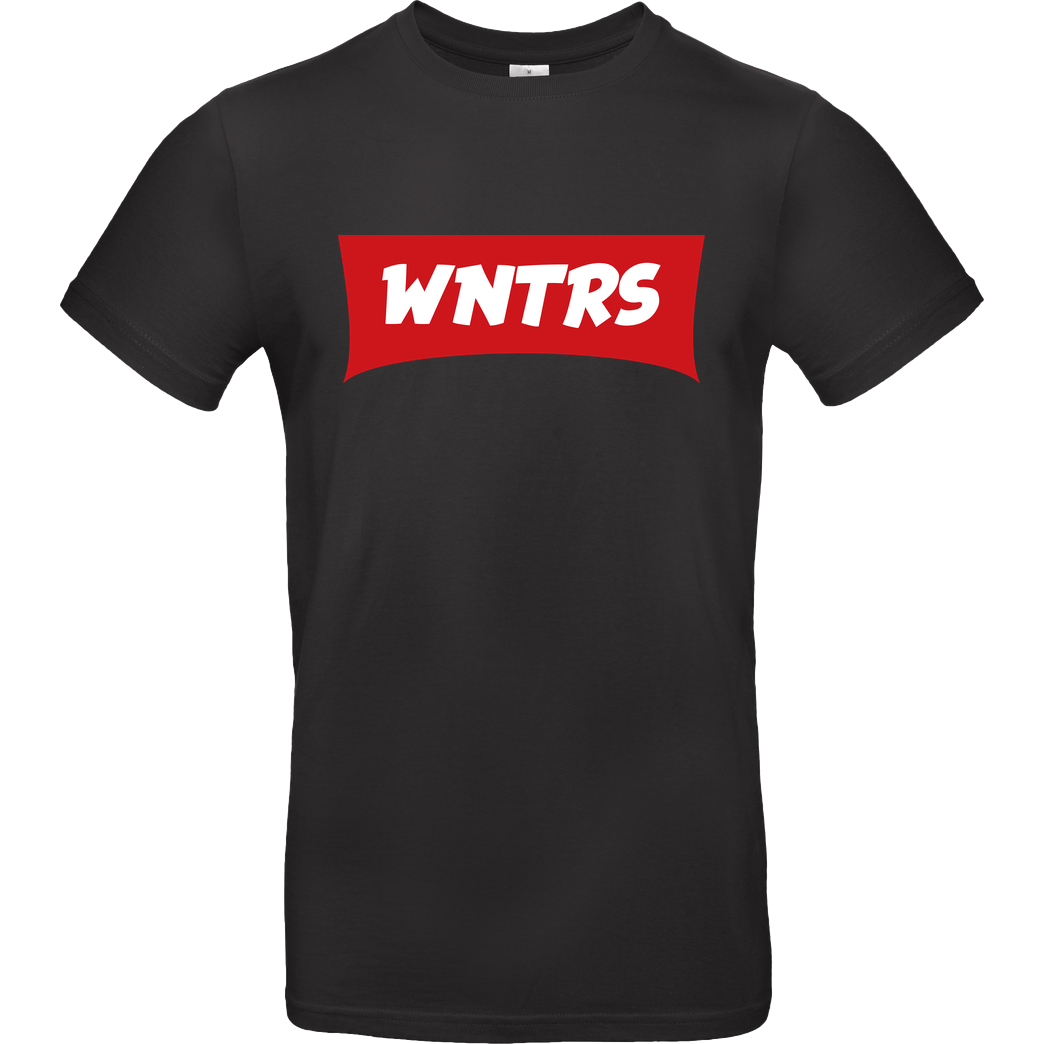 WNTRS WNTRS - Red Label T-Shirt B&C EXACT 190 - Schwarz