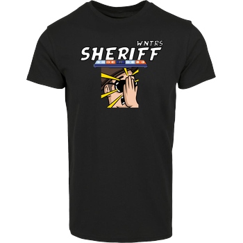 WNTRS WNTRS - Sheriff Fail T-Shirt Hausmarke T-Shirt  - Schwarz