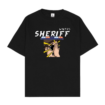 WNTRS WNTRS - Sheriff Fail T-Shirt Oversize T-Shirt - Schwarz