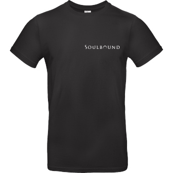 Soulbound Wolf T-Shirt B&C EXACT 190 - Schwarz