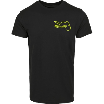 XeniaR6 XeniaR6 - Sportler-Logo T-Shirt Hausmarke T-Shirt  - Schwarz