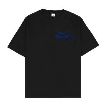 XeniaR6 - Sumo-Logo Oversize T-Shirt - Schwarz