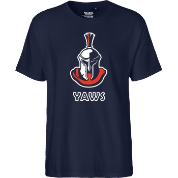 YAWS YAWS - Helmet T-Shirt Fairtrade T-Shirt - navy